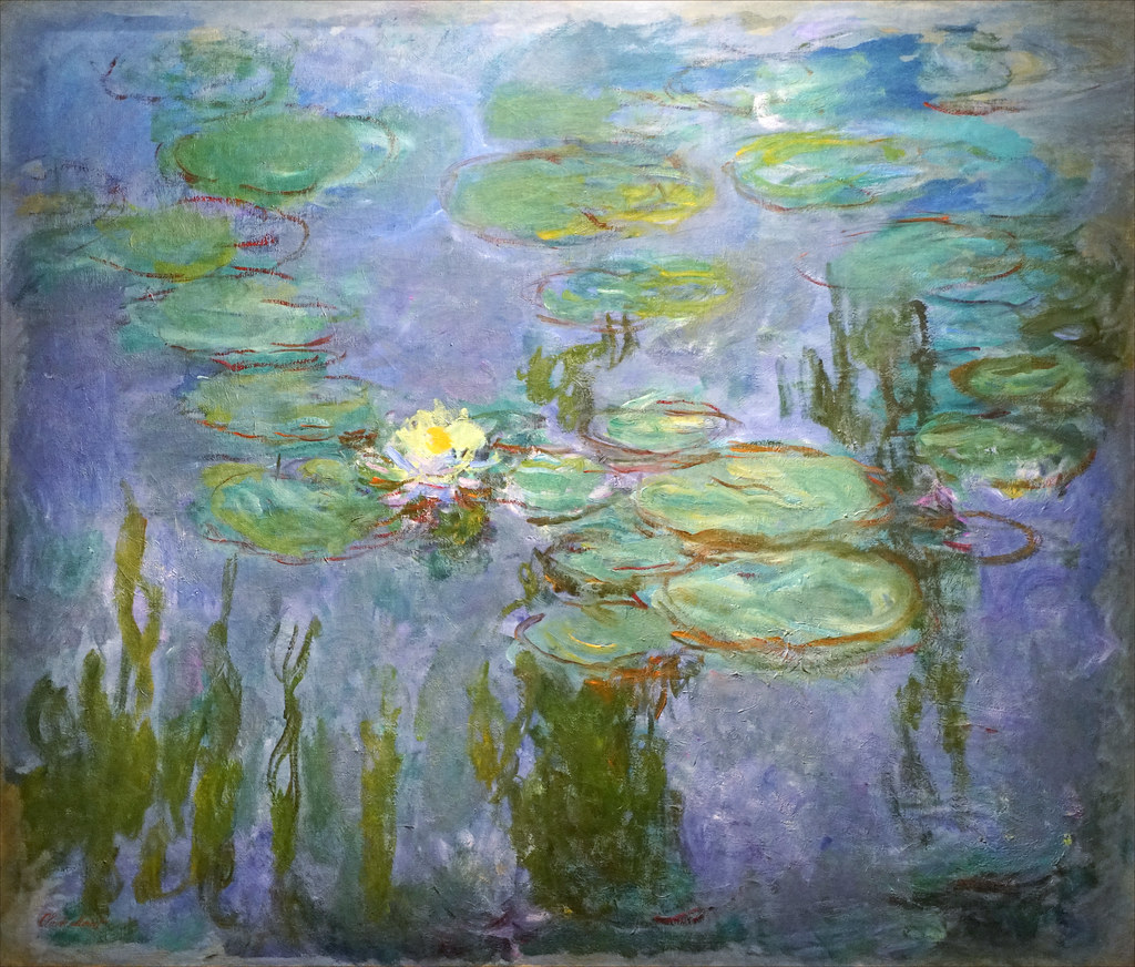 Les Nymphéas tableau de Claude Monet (1926)