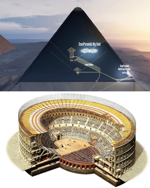 Si les romains avaient voulu contruire la grande Pyramide