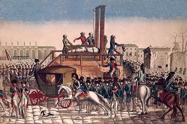 La Tragédie Historique : L'Exécution de Louis XVI, Roi de France