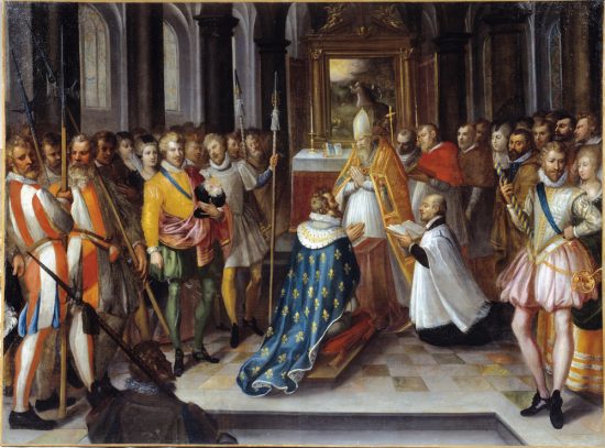 Couronnement du Roi de France Henri IV : Retour à la Stabilité