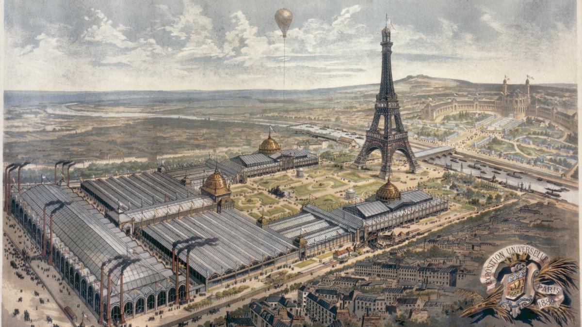 Inauguration de la Tour Eiffel - Un Symbole de l'Ingé;nierie et de la France Moderne