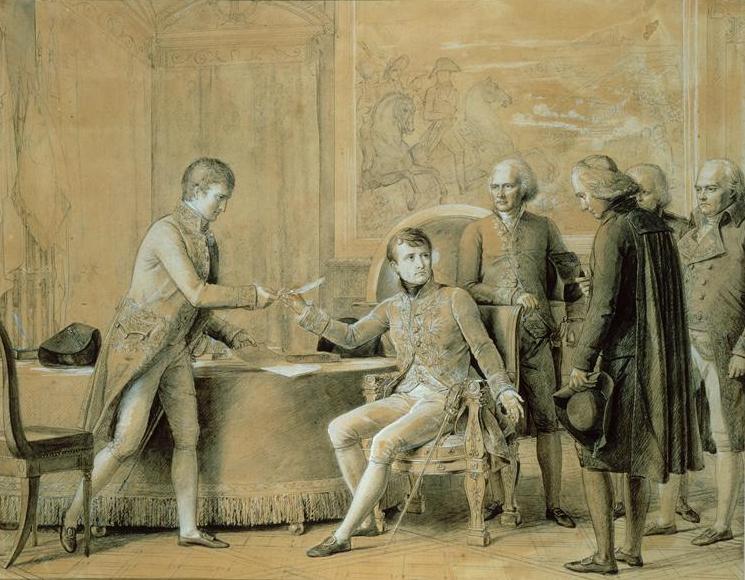 Signature du Concordat entre Bonaparte et le pape Pie VII