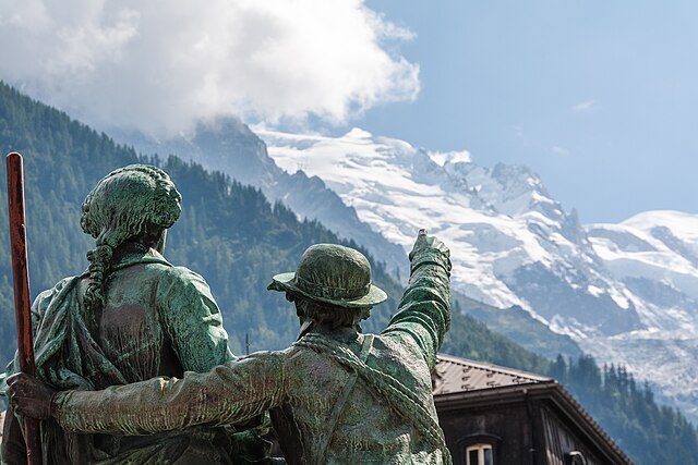 La première ascension du Mont-Blanc