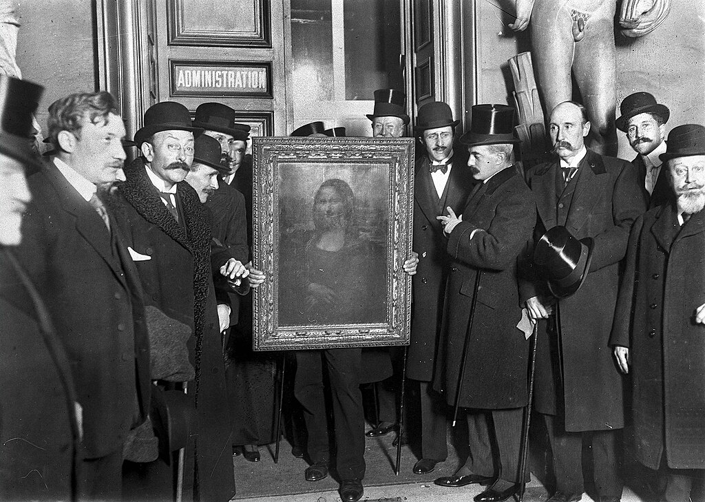 Le Vol de la Joconde au Louvre