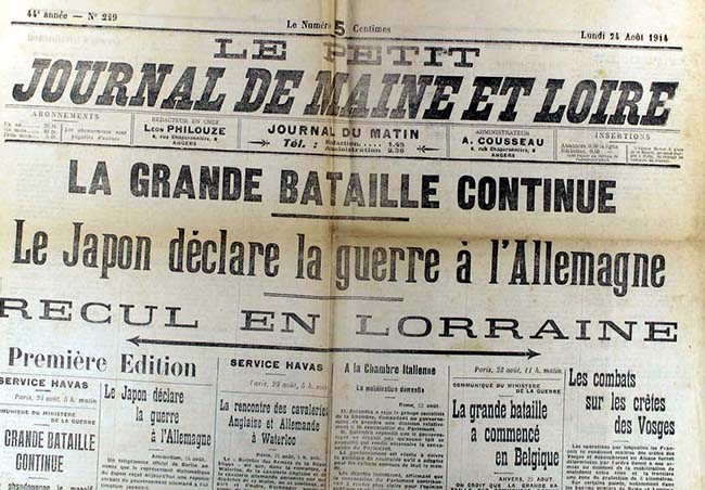 Le Japon Déclare la Guerre à l'Allemagne : Un Tournant Historique dans la Première Guerre mondiale