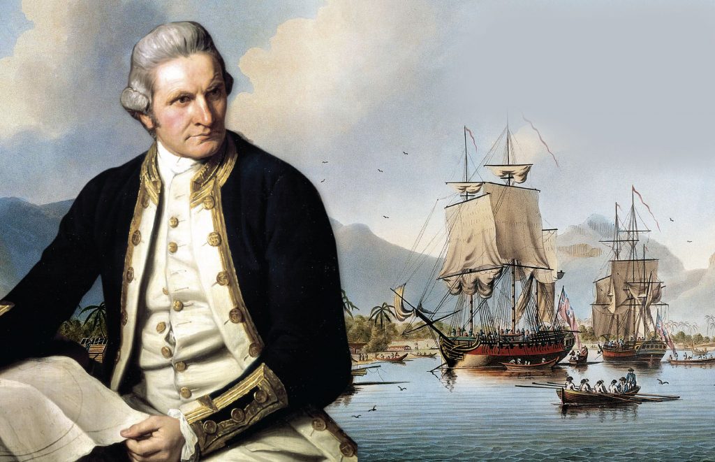 James Cook découvre la Nouvelle-Calédonie